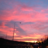 Sunrise in Milton Keynes